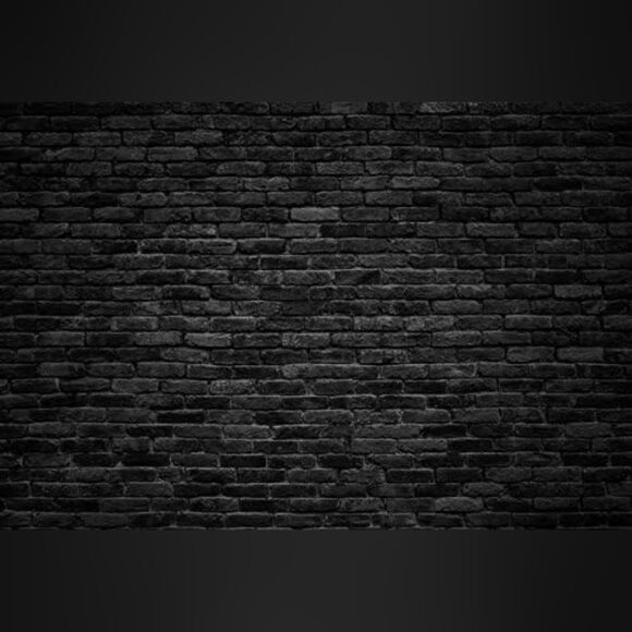 🔸️Black Brick Wall 5x4 ft Vinyl Photography Backdrop - Picture 3 of 3